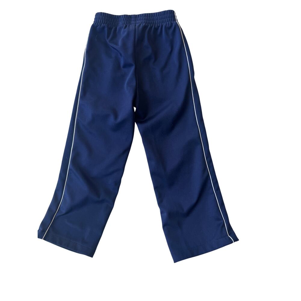 Lacoste Kids Heritage Side Bands Loose Fleece Sweatpants Navy Unisex 8